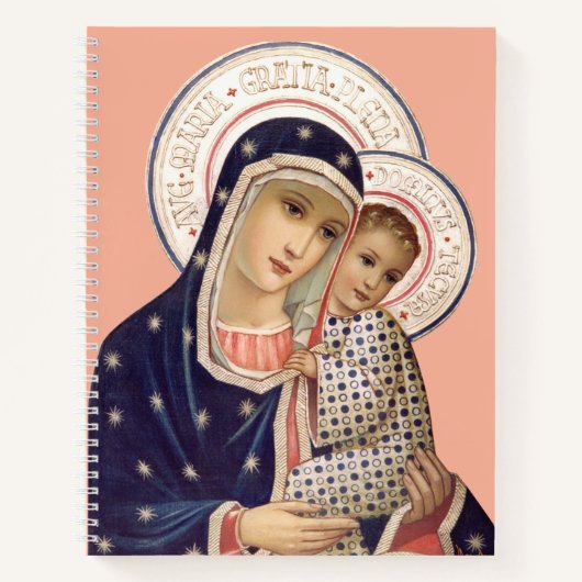 Madonna met Kind Notitieboek (Voorkant)