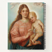 Madonna met Kind Notitieboek (Achterkant)