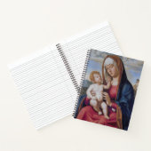Madonna met Kind Notitieboek (Binnen)