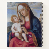 Madonna met Kind Notitieboek (Achterkant)