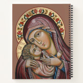Madonna met Kind Notitieboek (Achterkant)