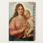 Madonna met Kind Notitieboek (Achterkant)