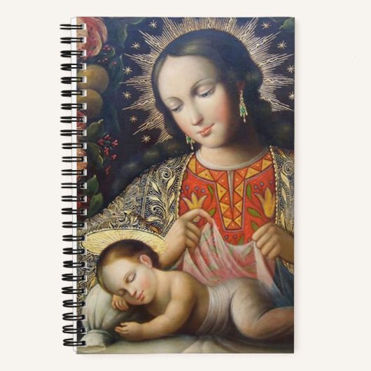 Madonna met Kind Notitieboek (Voorkant)