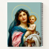 Madonna met Kind Notitieboek (Achterkant)