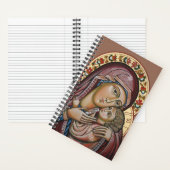 Madonna met Kind Notitieboek (Binnen)