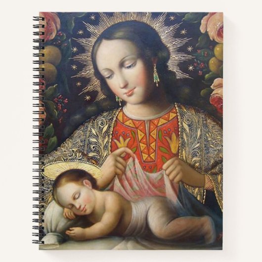 Madonna met Kind Notitieboek (Voorkant)