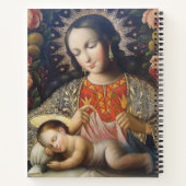 Madonna met Kind Notitieboek (Achterkant)