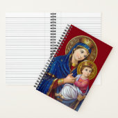 Madonna met Kind Notitieboek (Binnen)