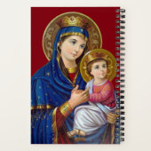 Madonna met Kind Notitieboek (Achterkant)