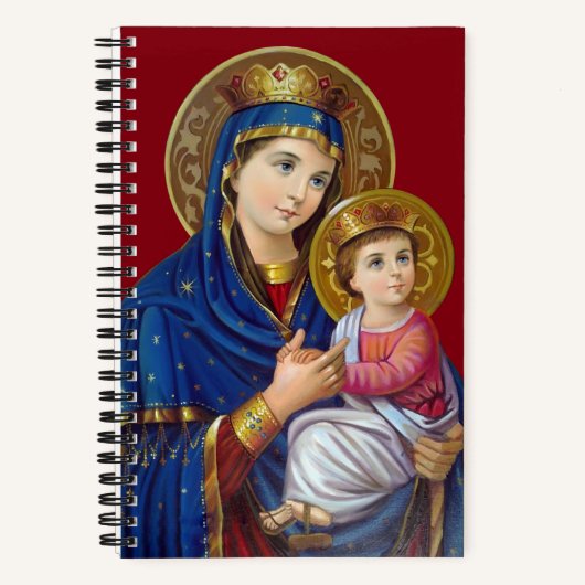 Madonna met Kind Notitieboek (Voorkant)