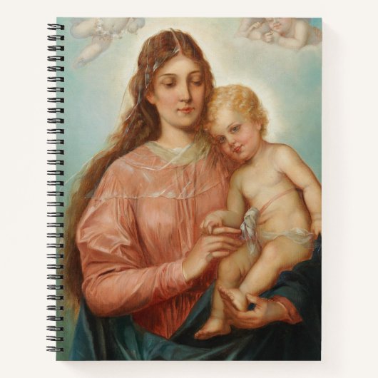 Madonna met Kind Notitieboek (Voorkant)