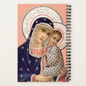 Madonna met Kind Notitieboek (Achterkant)