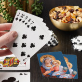 Madonna met Kind Pokerkaarten (Insitu)