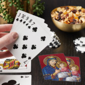Madonna met Kind Pokerkaarten (Insitu)