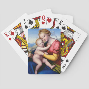 Madonna met Kind Pokerkaarten