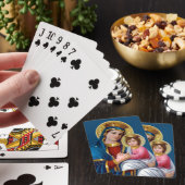 Madonna met Kind Pokerkaarten (Insitu)