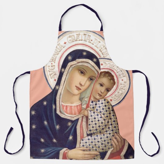 Madonna met Kind Schort (Voorkant)