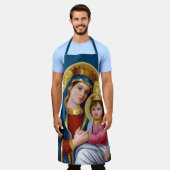 Madonna met Kind Schort (Gedragen)
