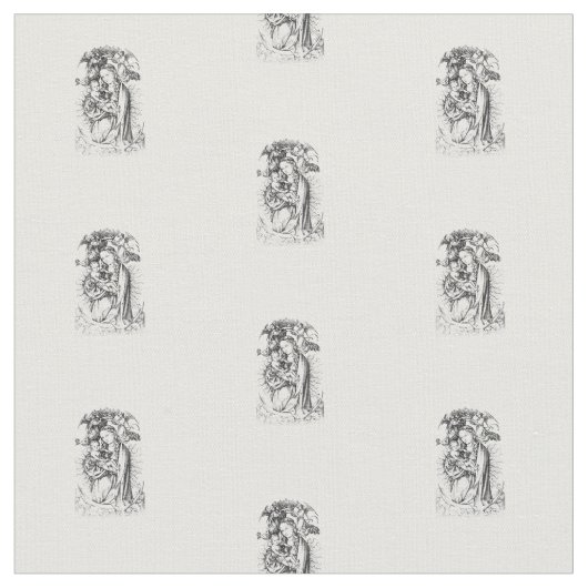 Madonna met kind stof (Close Up)