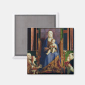 Madonna met Sint-Nicolaas van Bari Magneet (Voorkant / Achterkant)