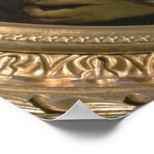 Madonna met slapend kind, jaren 1780 poster (Hoek)