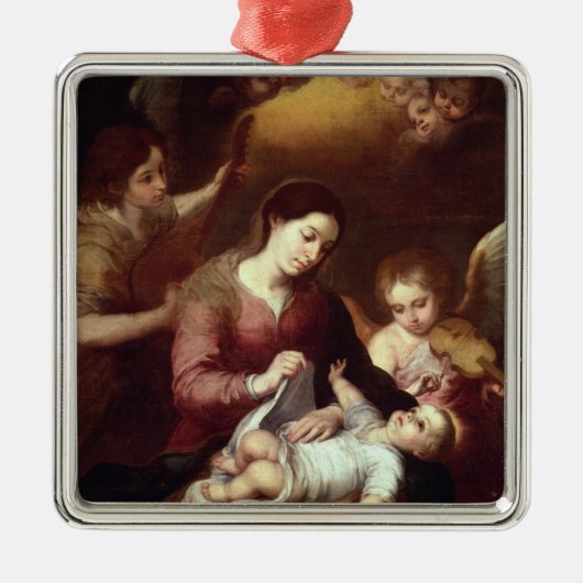Madonna Metalen Ornament (Voorkant)