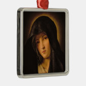 Madonna Metalen Ornament (Rechts)