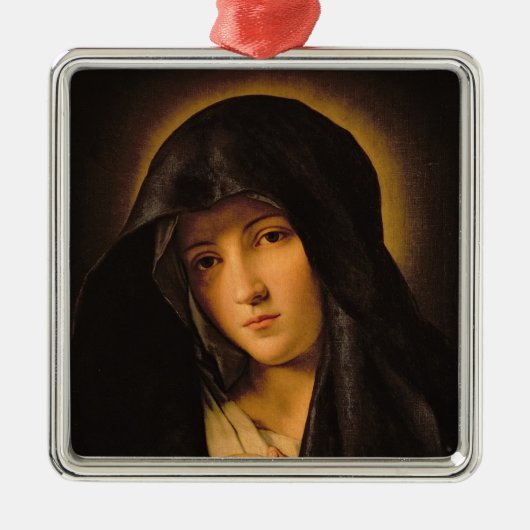 Madonna Metalen Ornament (Voorkant)
