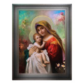 Madonna Mit Dem Jesusknaben door Hans Zatzka Foto Afdruk (Voorkant)