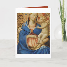 Madonna of Humility (1440) door Fra Angelico Kaart