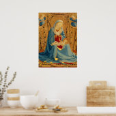 Madonna of Humility - Fra Angelico Fine Art Poster (Keuken)
