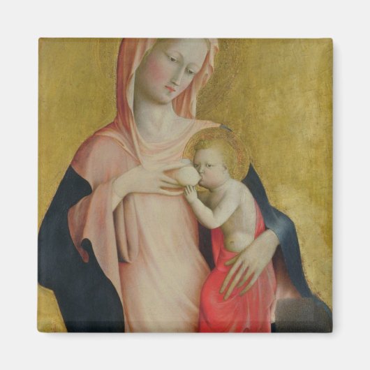 Madonna of Humiliy, c.1410 (tempera on panel) Magneet (Voorkant)