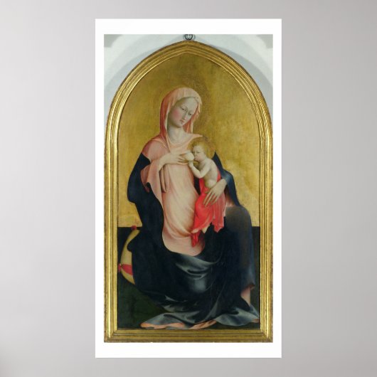 Madonna of Humiliy, c.1410 (tempera on panel) Poster (Voorkant)