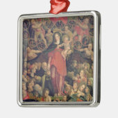 Madonna of the Rosary, c.1569 (olie op canvas) Metalen Ornament (Links)