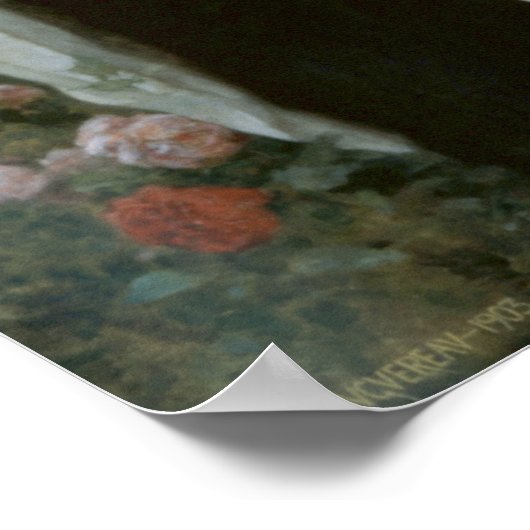 Madonna of the Roses – William Adolphe Bouguereau Poster (Hoek)