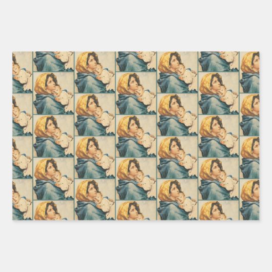 Madonna of the streets - Roberto Ferruzzi Inpakpapier Vel (Voorkant)