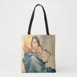 Madonna of the streets - Roberto Ferruzzi Tote Bag