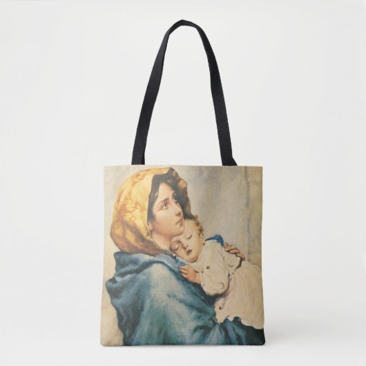 Madonna of the streets - Roberto Ferruzzi Tote Bag (Voorkant)