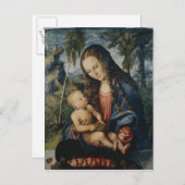 Madonna onder de stamboom, c.1510 briefkaart (Voorkant / Achterkant)