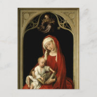 Madonna ontvangt kroon van engel