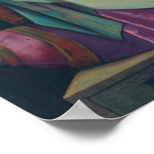 Madonna Oriflamma door Nicholas Roerich Poster (Hoek)