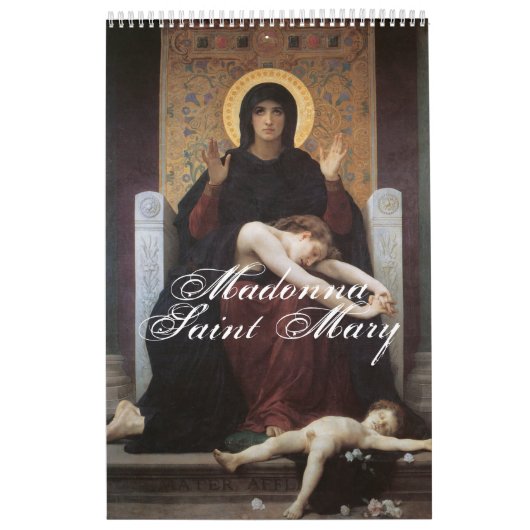 Madonna – Saint Mary – Maria – Gottesmutter Kalender (Hoes)