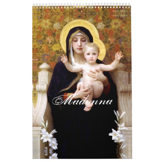 Madonna – Saint Mary – Maria – Gottesmutter Kalender (Hoes)