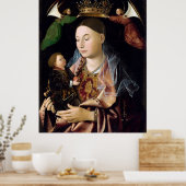 Madonna Salting – Antonello da Messina Poster (Keuken)