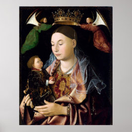 Madonna Salting – Antonello da Messina Poster