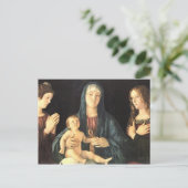 Madonna und zwei Heilige Briefkaart (Staand voorkant)