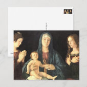 Madonna und zwei Heilige Briefkaart (Voorkant / Achterkant)