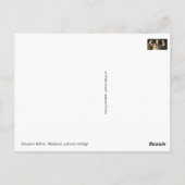 Madonna und zwei Heilige Briefkaart (Achterkant)