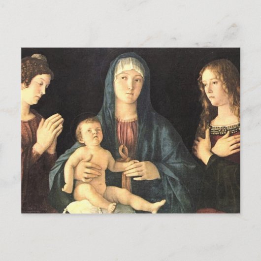 Madonna und zwei Heilige Briefkaart (Voorkant)