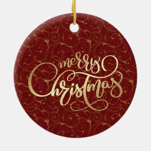 Madonna van Botticelli. kerstcadeau Keramisch Ornament (Achterkant)